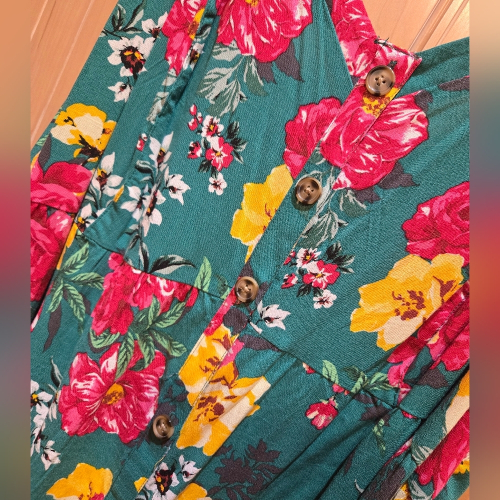 Torrid Fit &Flare Tunic Top 4X EUC - Picture 4 of 11
